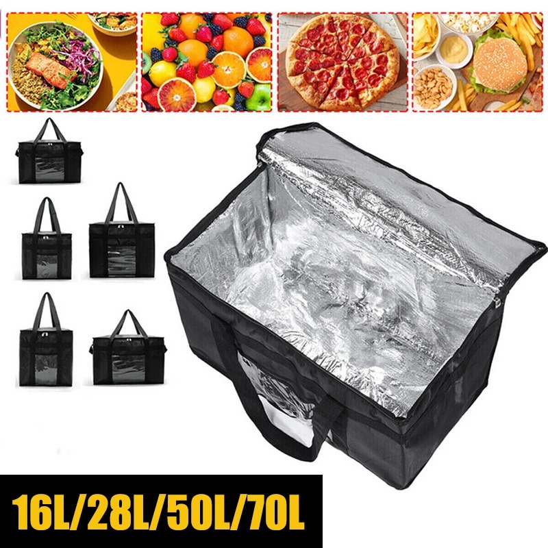 Food Storage Zipper - 70L geïsoleerde thermische koeltas Isolatie om