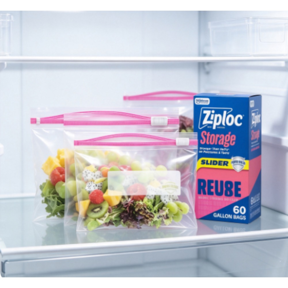 Food Storage Brands - Ziploc zakjes ® Brand Slip-on Gallon