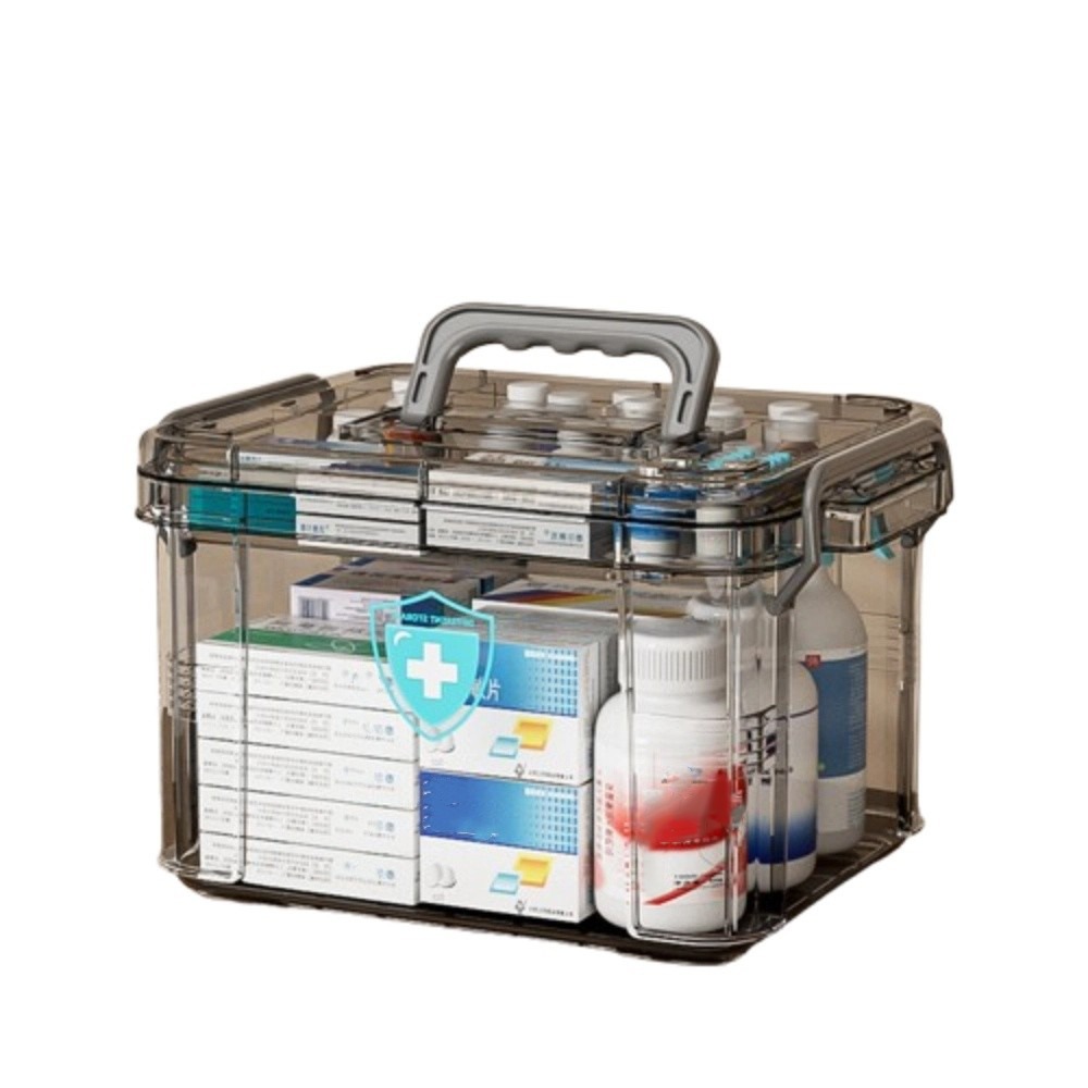 Food Storage Emergency - Duurzame dubbele laag pillendoos van kunststof
