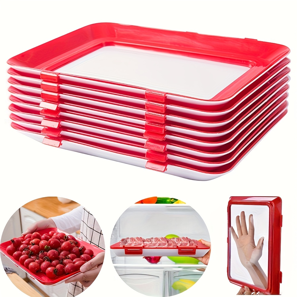 Food Storage Food Safety - Voedselbehoud Lade Herbruikbare Stapelbare Vleesopslag Veiligheid