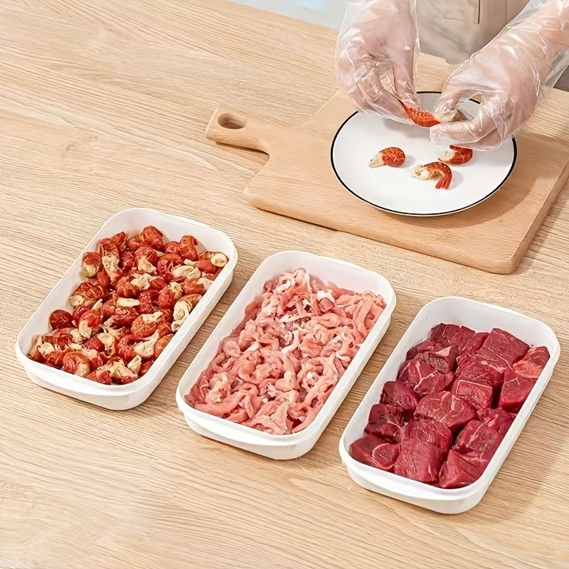 Food Storage And Preservation - 1/3/10PC Draagbare Koelkast Vlees Vershoudbox Voedselconserveringscontainer