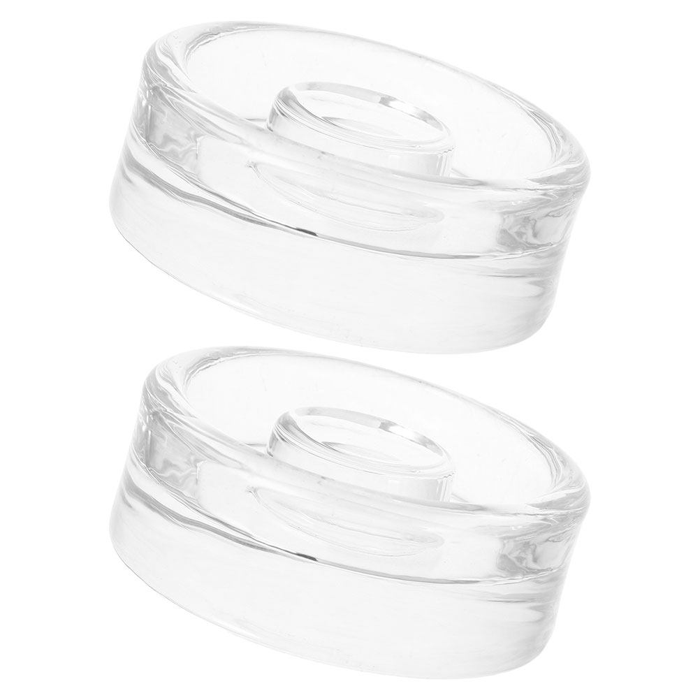 Mason Jar Wide Mouth - 2 stuks brede glazen fermentatiegewichten voor
