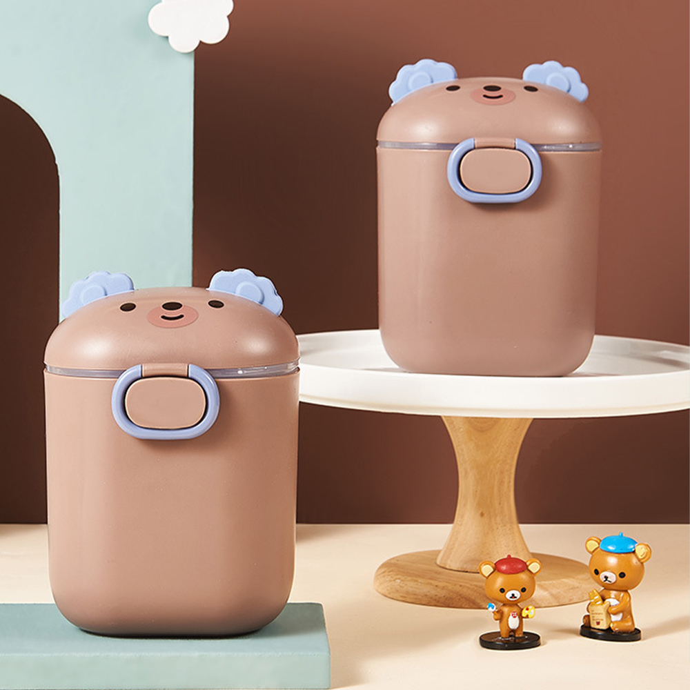 Food Storage Essentials - Reisformulecontainer, draagbare luchtdichte bewaarpot met handvat,