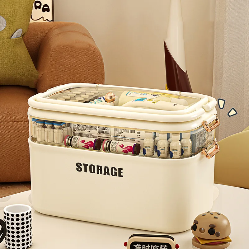 Food Storage Emergency - Grote capaciteit familiegeneeskunde organisator opbergdoos multifunctionele