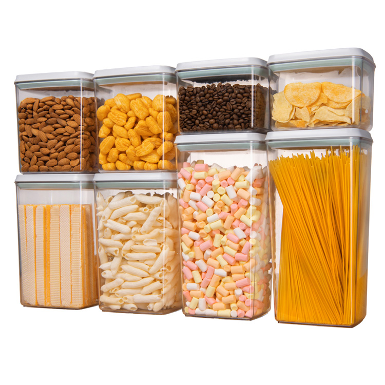 Food Storage Containers Set - Fabriek directe luchtdichte voedselopslagcontainer set 8-delige