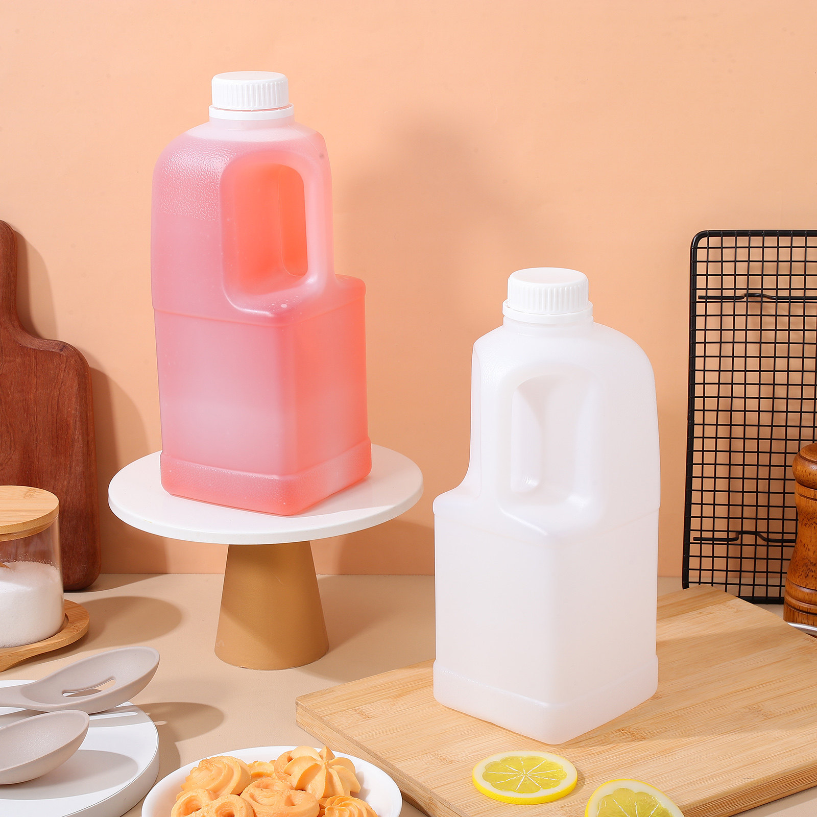 Food Storage Large - 3-delige grote capaciteit (2 gallon) wateropslagkan