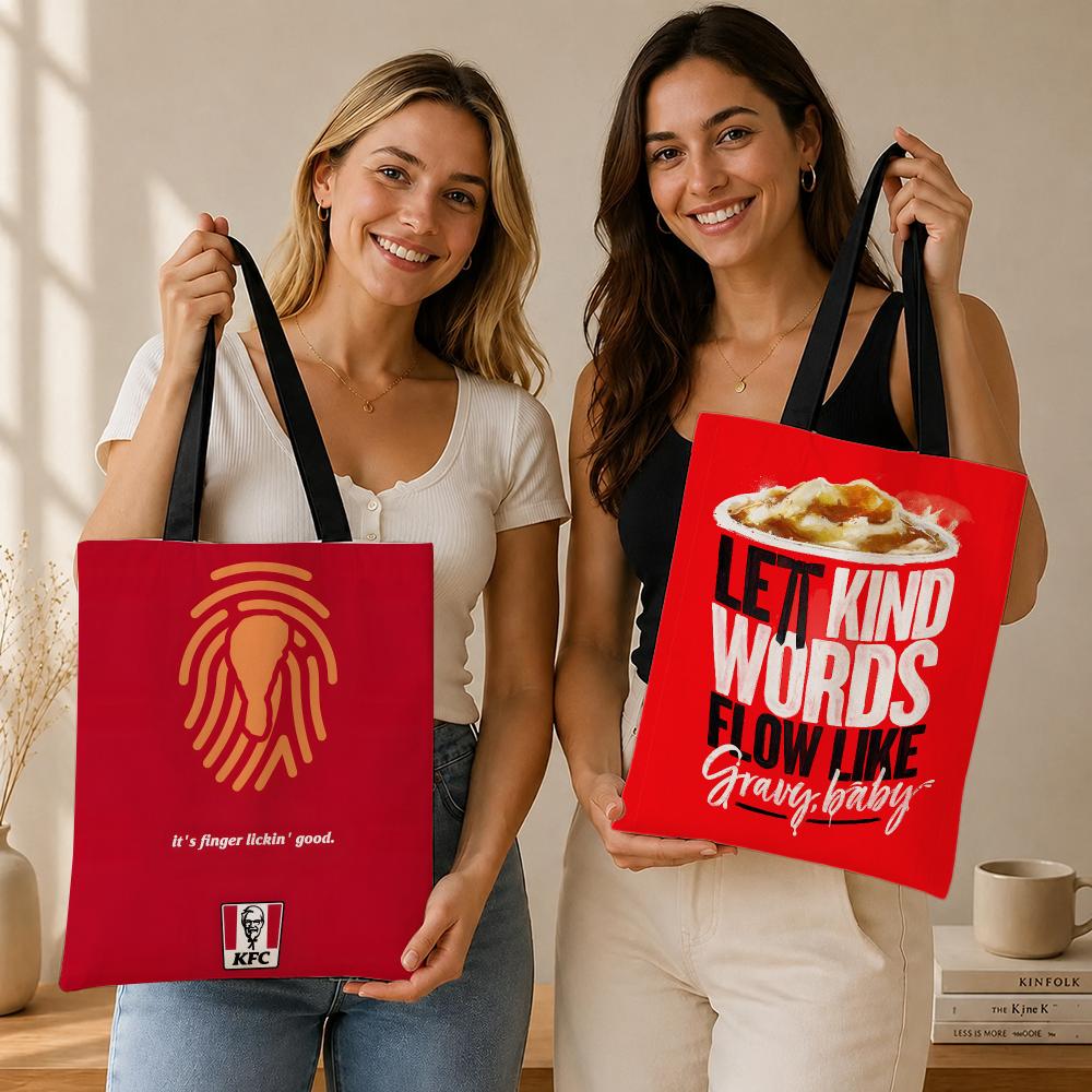 Food Storage Brands - Food Brand K-KFC opbergzakken Canvas tas,