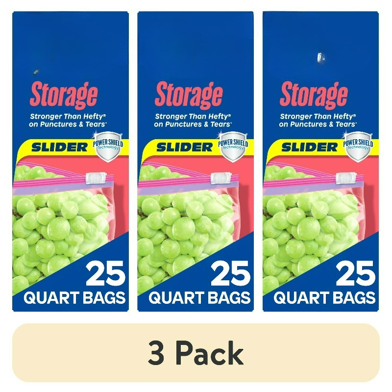 Food Storage Brands - Brand Slider Quart voedselbewaarzakjes met Power