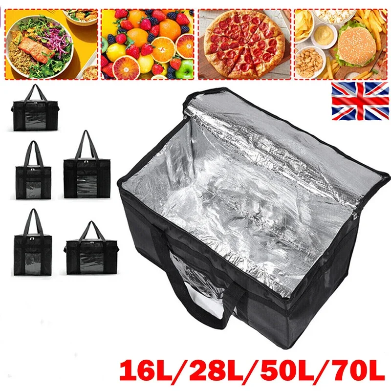Food Storage Zipper - 16L-70L Geïsoleerde Thermische Draagtas Grote Opslag