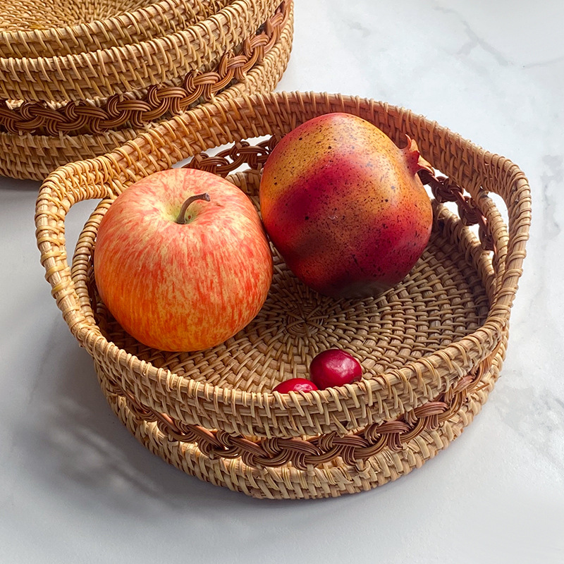 Food Storage Practices - Natuurlijke rotan fruitmand speelgoed diversen opbergmand