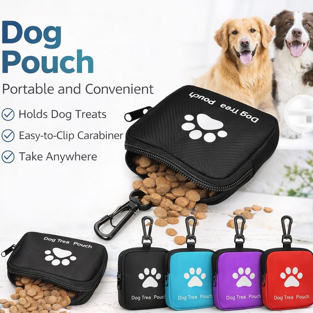 Food Storage Zipper - Hondensnacktas Draagbare zak voor huisdierensnoepjes voor