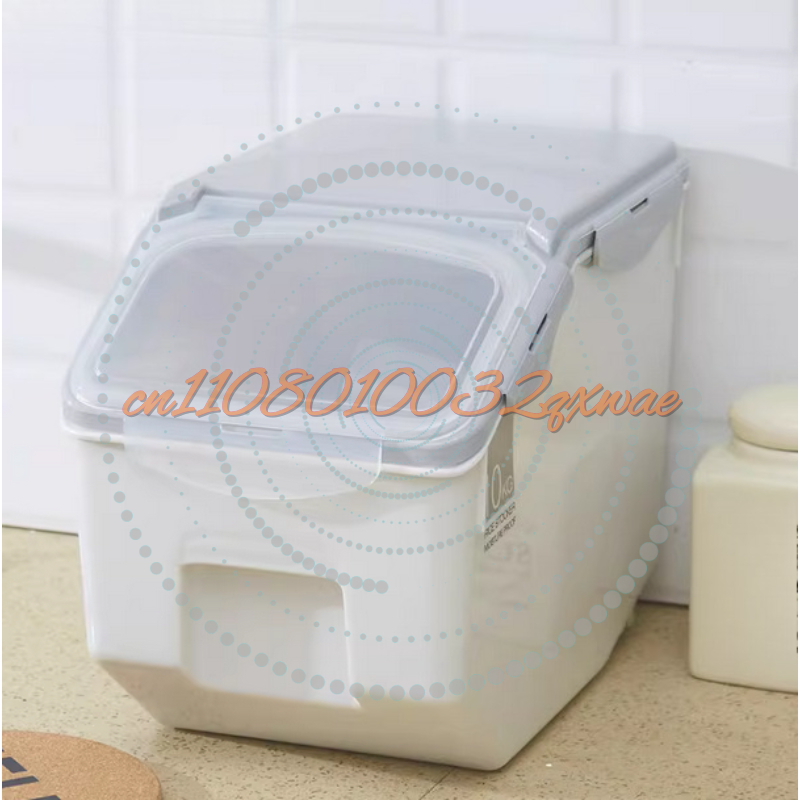 Food Storage Large - 10/15kg Grote Rijst Tank Keuken Graan