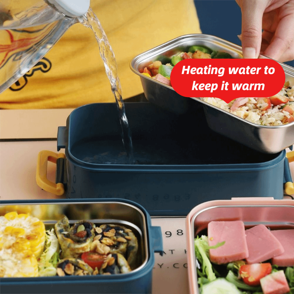 Food Storage Practices - Praktische 600 ml geïsoleerde lunchbox Magnetronbestendig