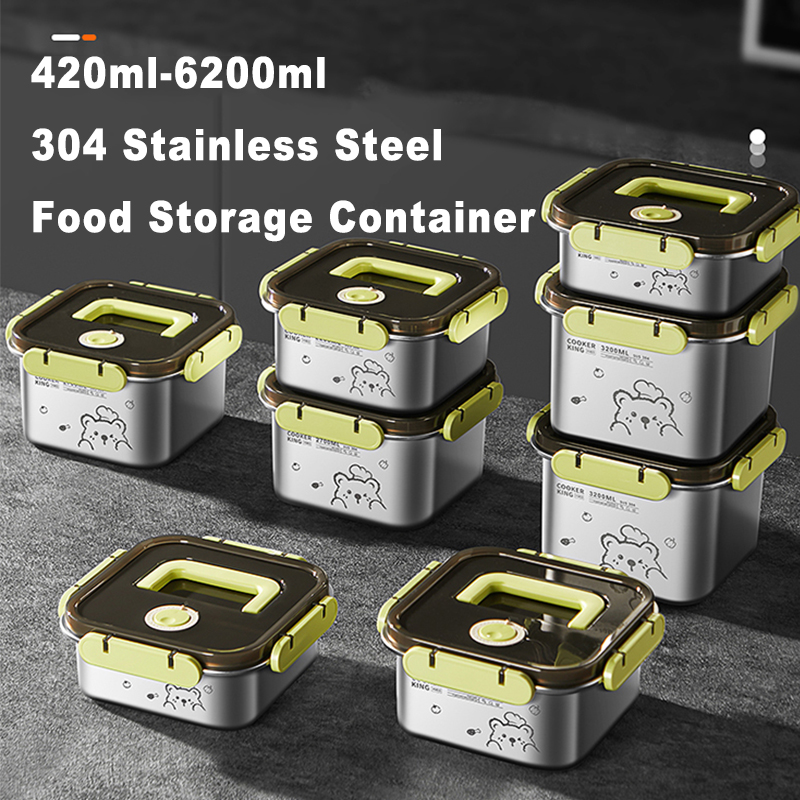 Food Storage Large - COOKER KING 420 ml-6200 ml roestvrijstalen