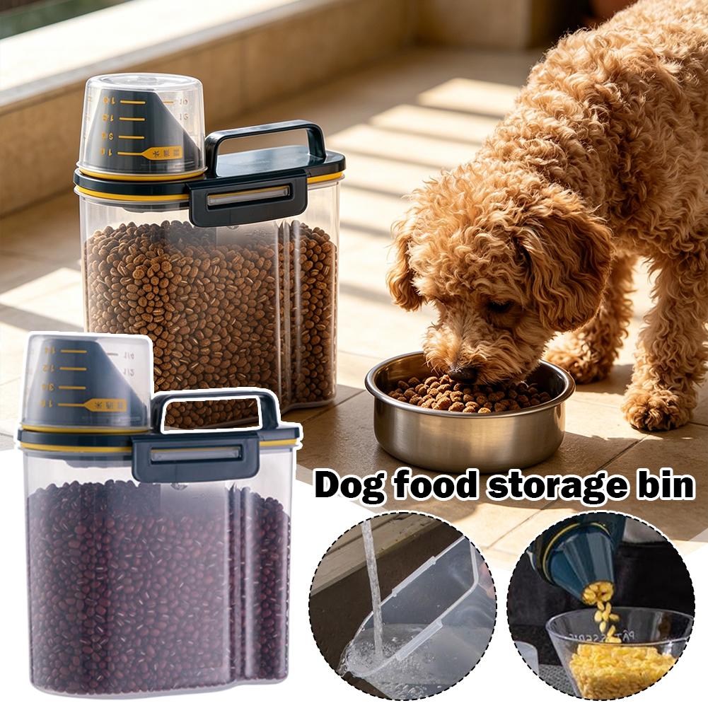 Food Storage Large - Premium opbergcontainer voor huisdierenvoer met luchtdichte