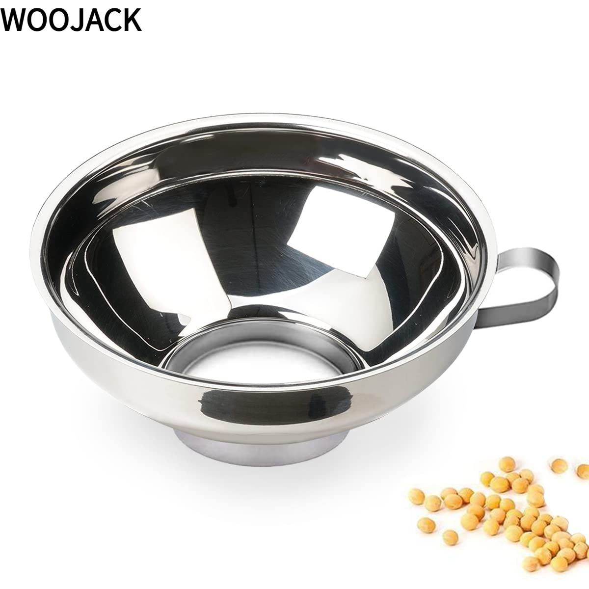 Mason Jar Wide Mouth - WOOJACK Inmaaktrechter voor gebruik in de