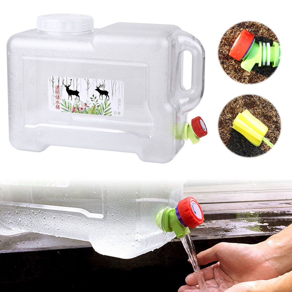 Food Storage Emergency - 12L/2.6 Gal Waterdrager Kubus Met Kraan