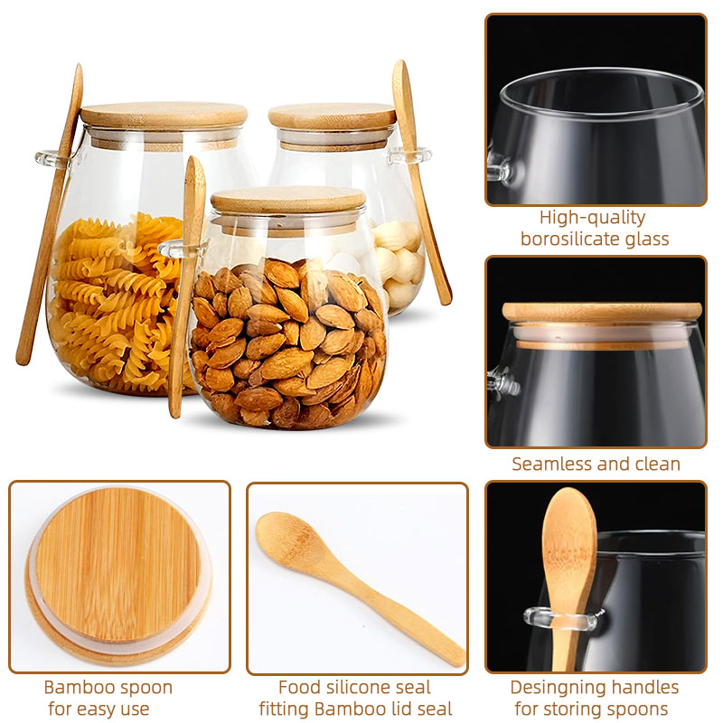 34Oz Verzegelde Glazen Pot Met - Food Storage Glass Set recensie en prijs