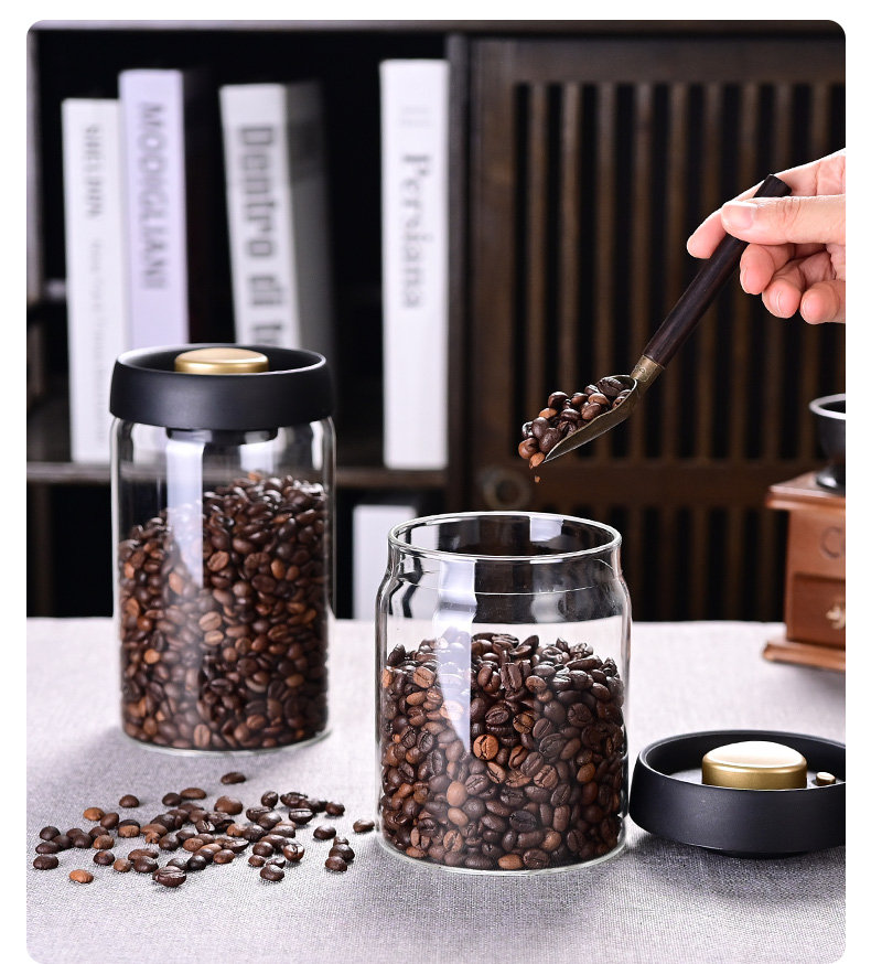 Koffiebonen bewaarpot, vacuüm  - Food Storage Jars Airtight recensie en prijs