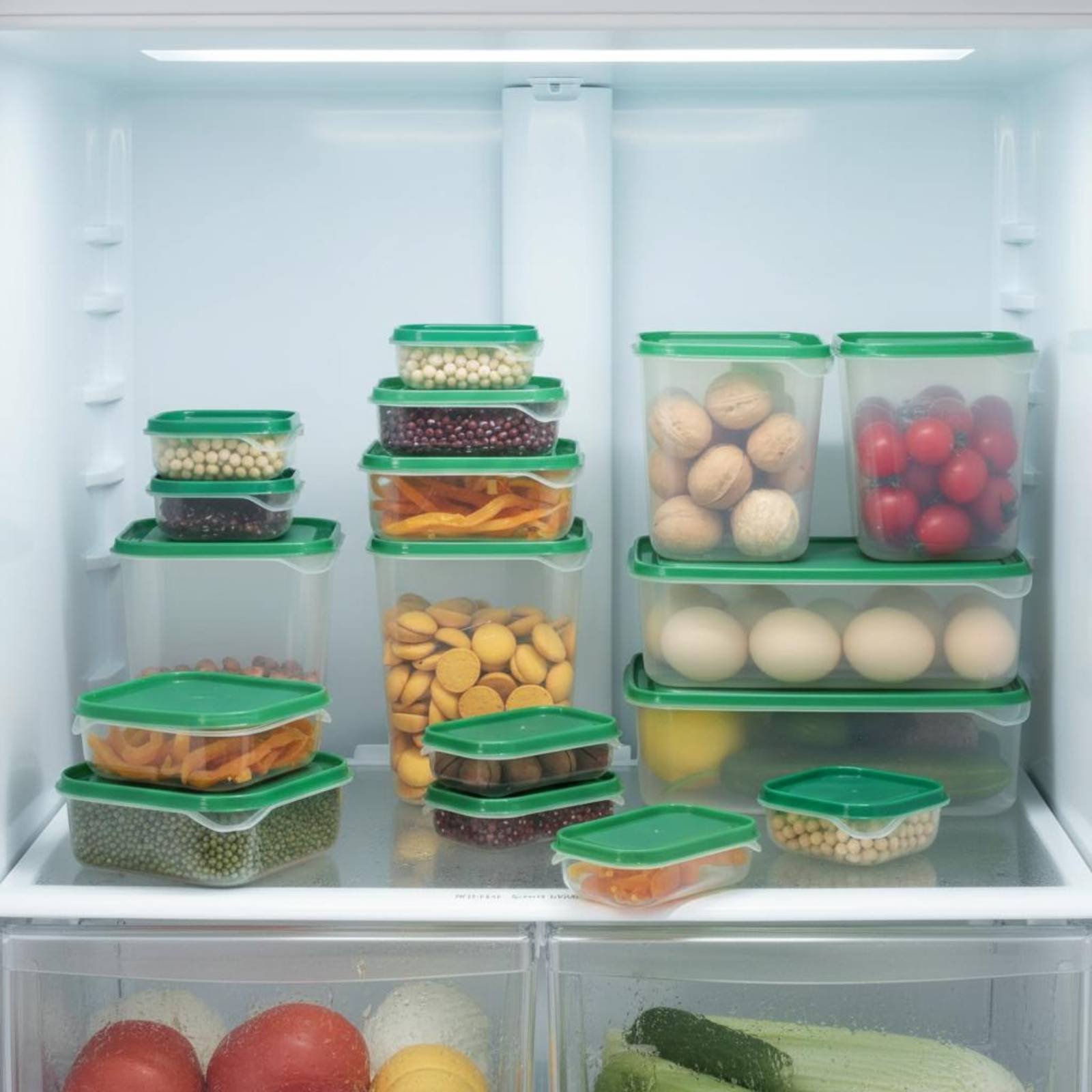 17-delige koelkast opbergbox s - Food Storage Containers Set recensie en prijs