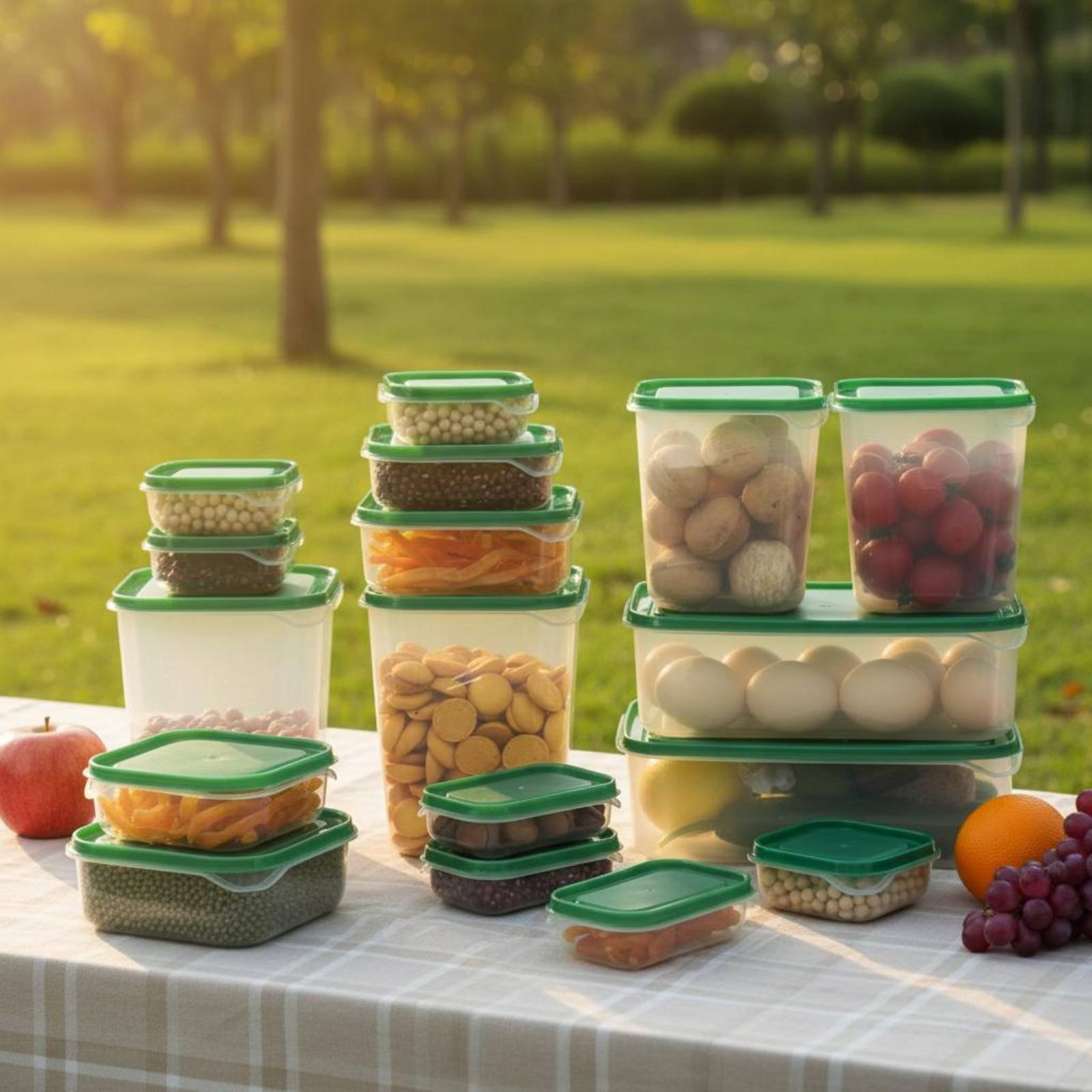 17-delige koelkast opbergbox s - Food Storage Containers Set recensie en prijs