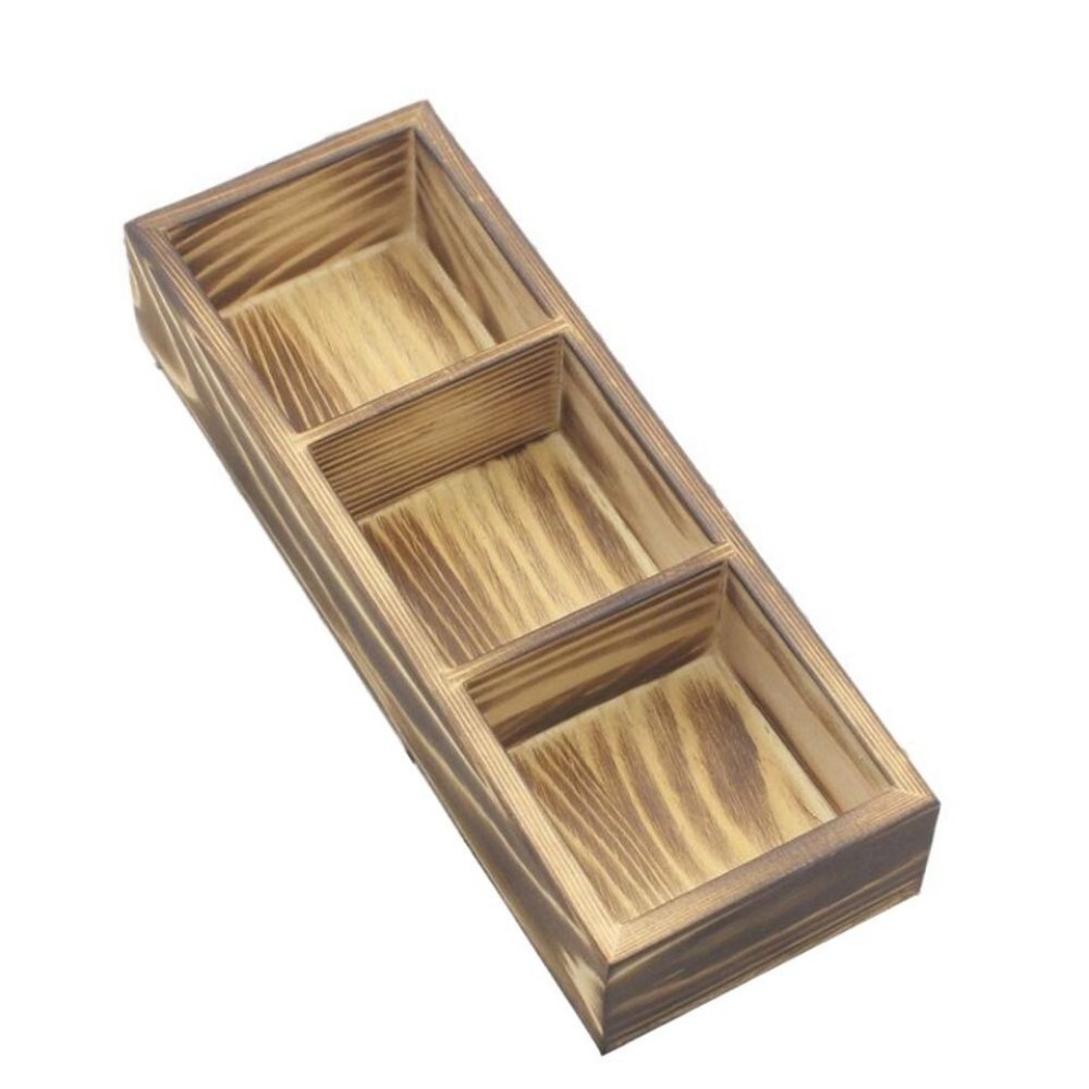 Massief houten retro theezakho - Food Storage Practices recensie en prijs