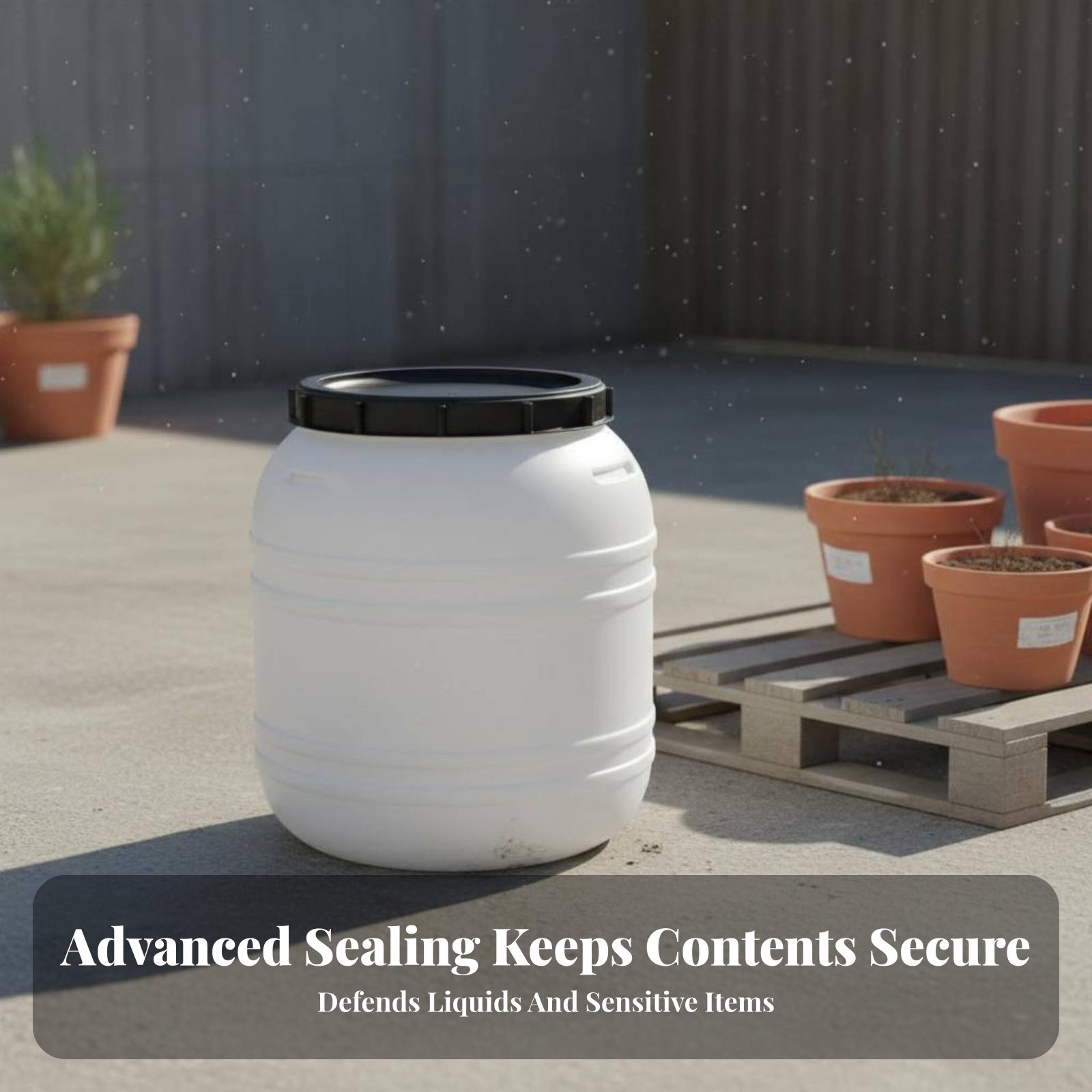 Voedselveilige kunststofvat me - Food Storage Lid recensie en prijs