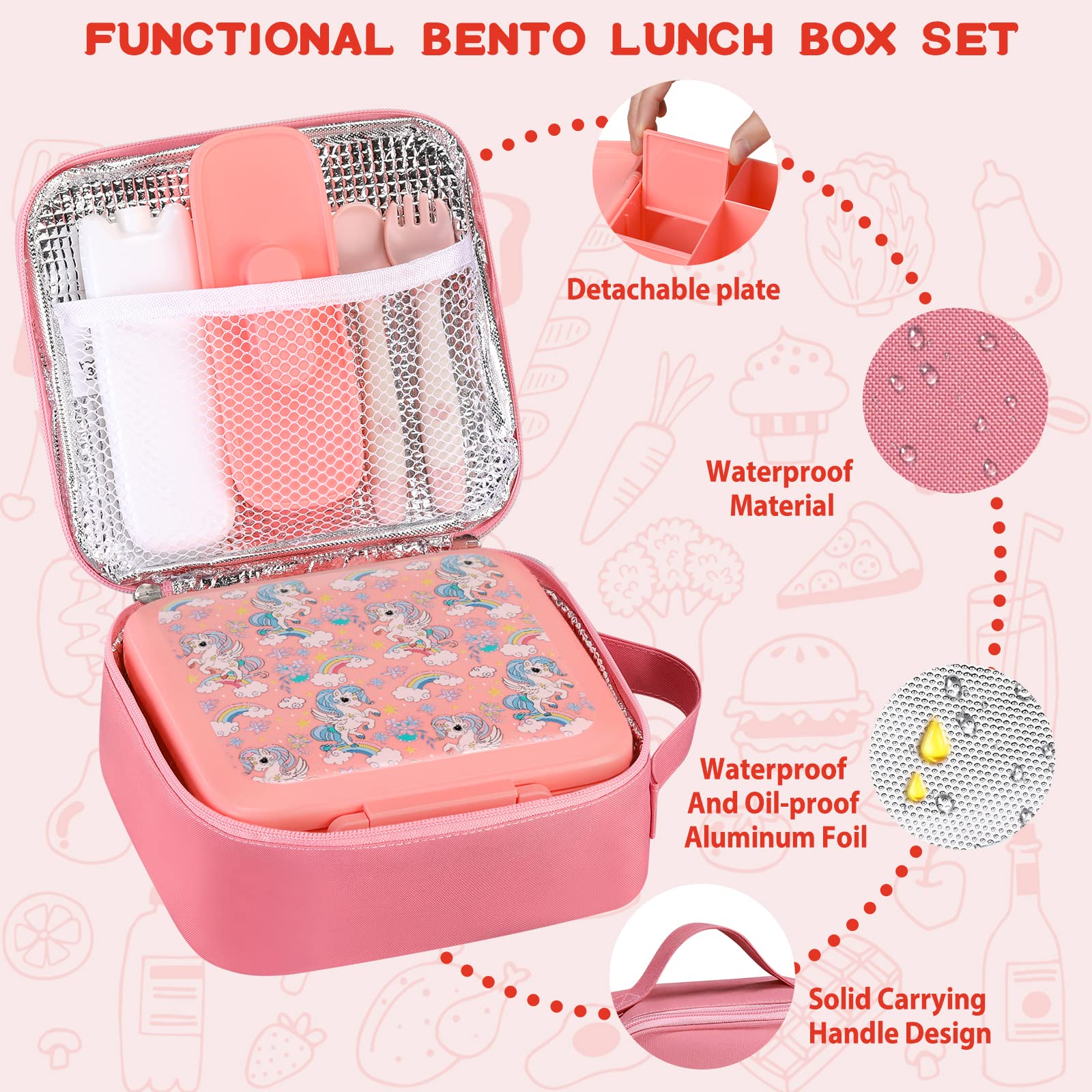 Bento Lunchbox voor kinderen M - Food Storage Vacuum Bags recensie en prijs