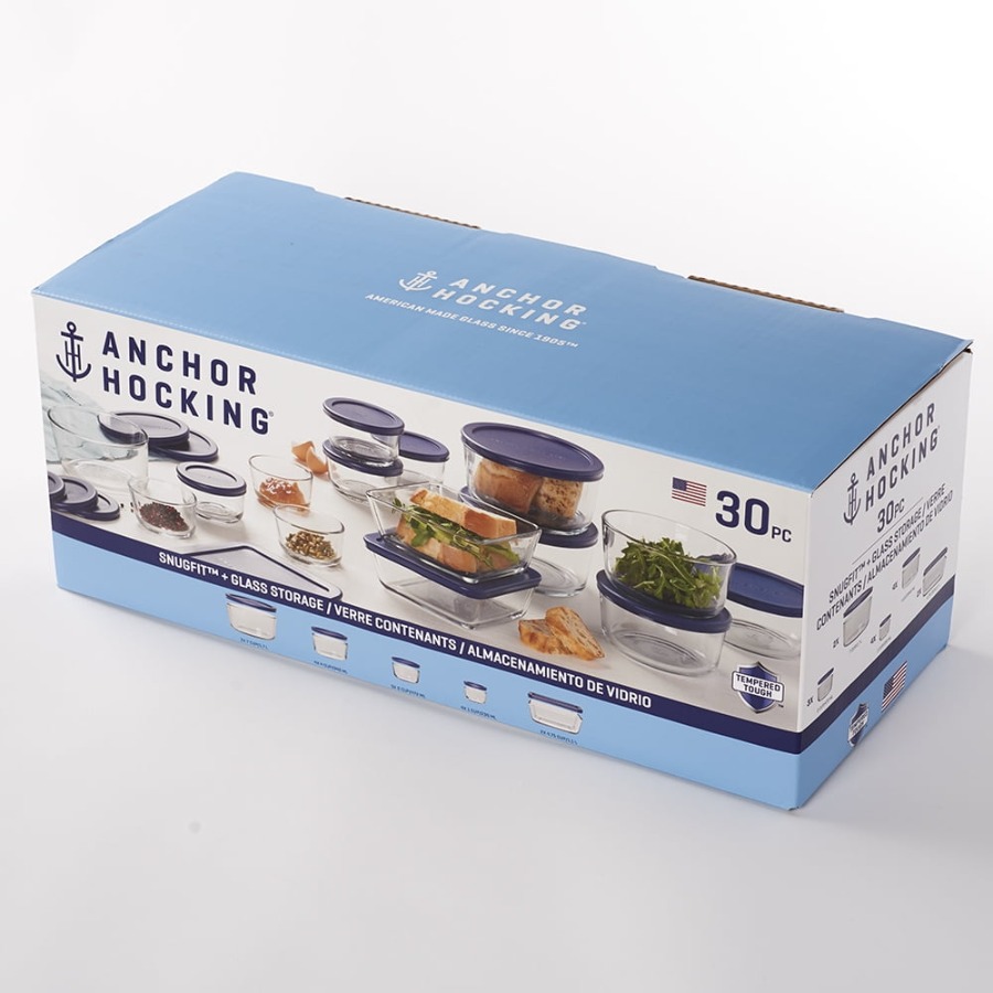 Glazen voedselbewaarcontainers - Food Storage Glass Set recensie en prijs