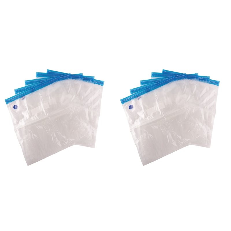 10 STKS Herbruikbare vacuümzak - Food Storage Vacuum Bags recensie en prijs