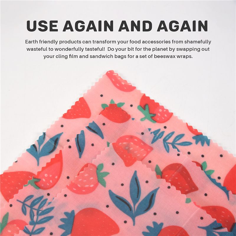 A01F-1Set Herbruikbare bijenwa - Beeswax Food Wrap recensie en prijs