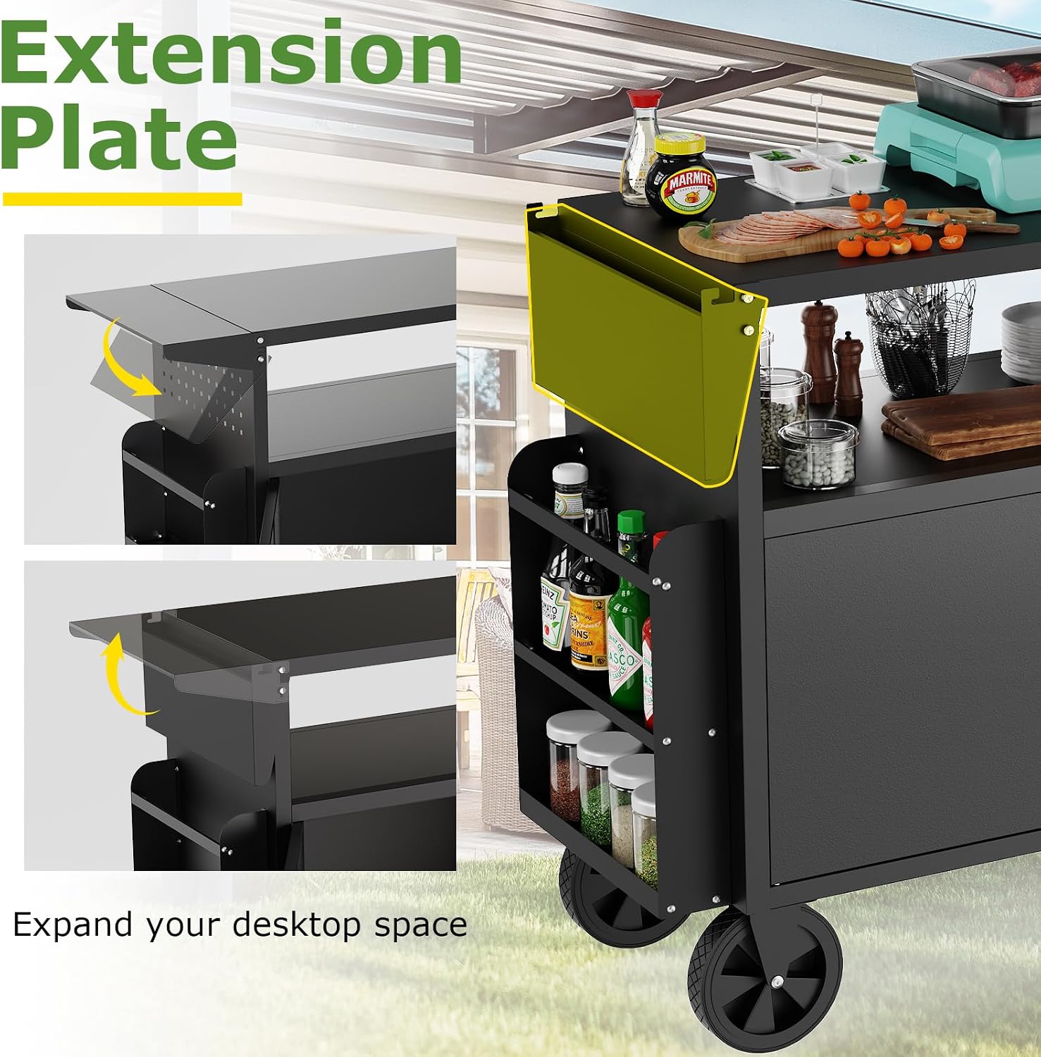 Buitenkeuken op wielen met opb - Food Storage And Preservation recensie en prijs