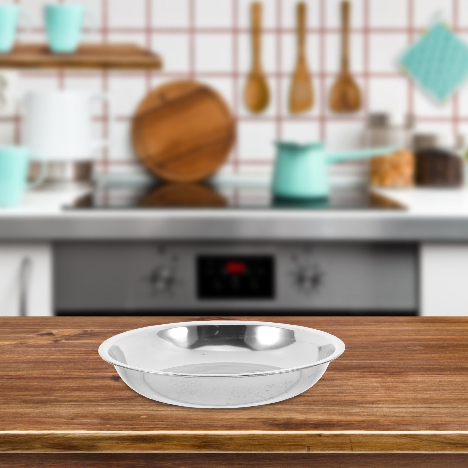 6 stuks gladde rand roestvrijs - Storage Food Tray recensie en prijs