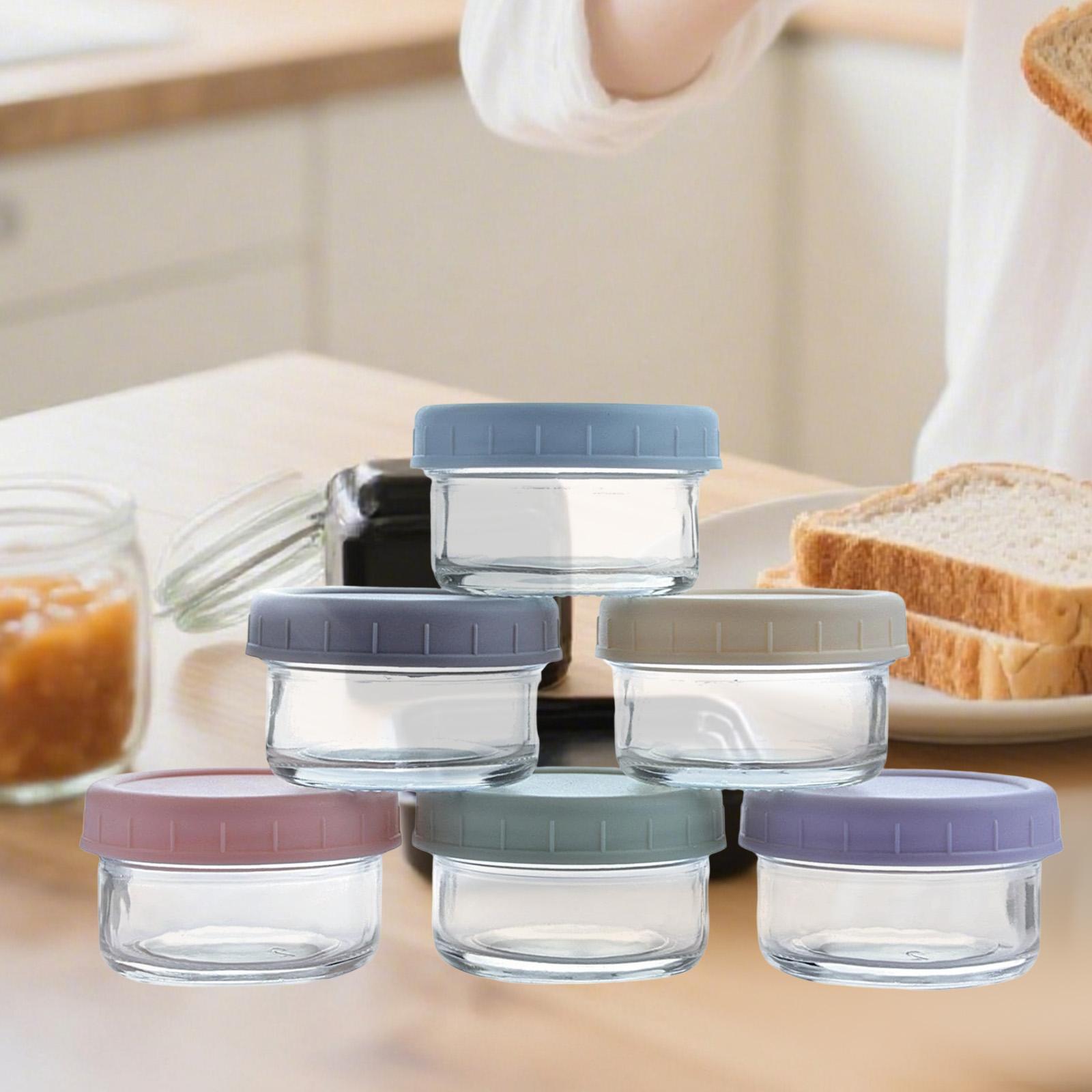 Miniatuur glazen potjes met le - Food Storage Glass Set recensie en prijs