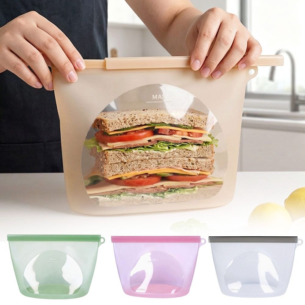 Siliconen voedselbewaarzak Voc - Food Storage Zipper recensie en prijs