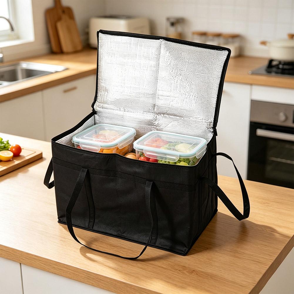 Geïsoleerde thermische draagta - Food Storage Zipper recensie en prijs