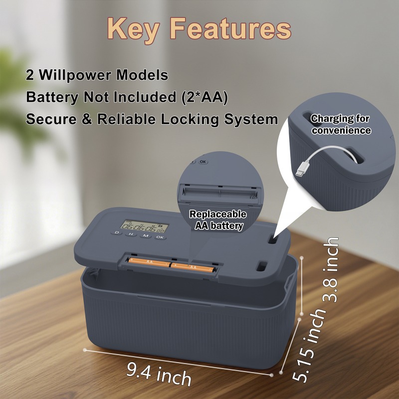 Lock Box met timer Telefoon Lo - Food Storage Food Safety recensie en prijs