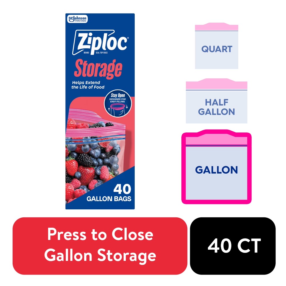 Ziploc-merk voedselbewaarzakje - Food Storage Brands recensie en prijs