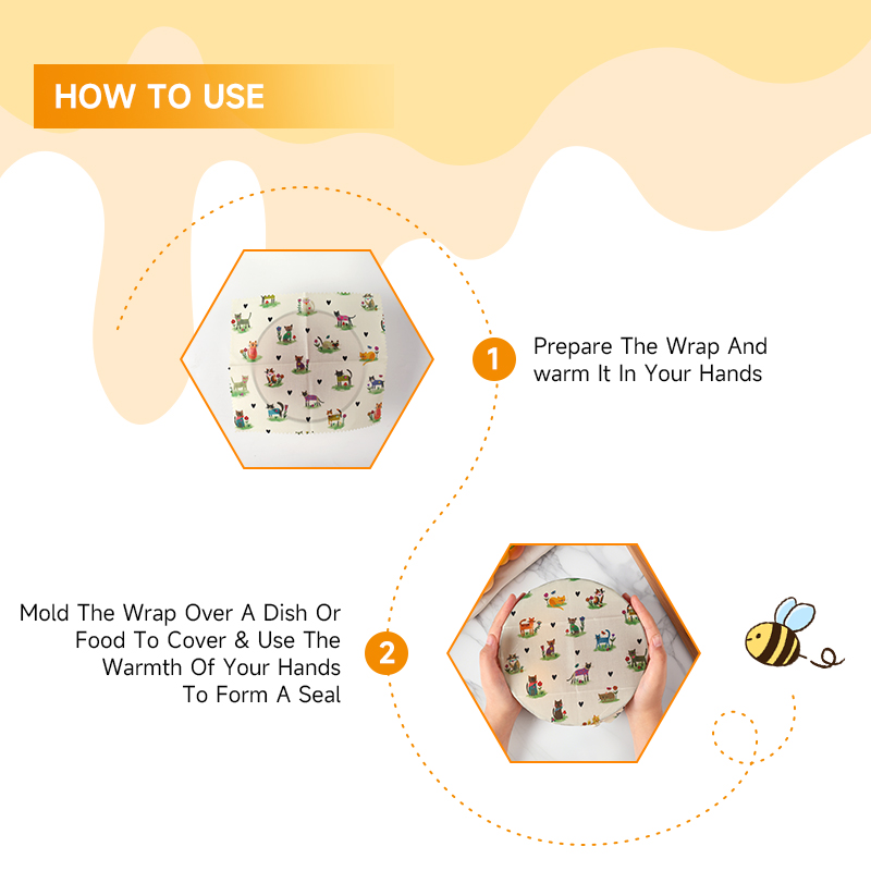 6 pakjes (2S. 2M, 2L) Herbruik - Beeswax Food Wrap recensie en prijs