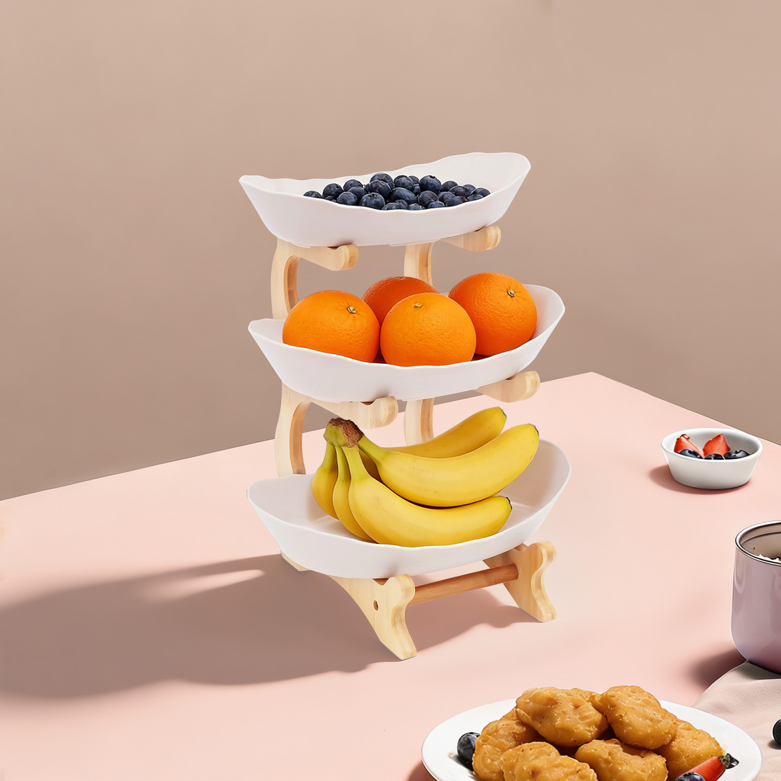 Gelaagde groentebak keukenopbe - Food Storage Rack For Kitchen recensie en prijs
