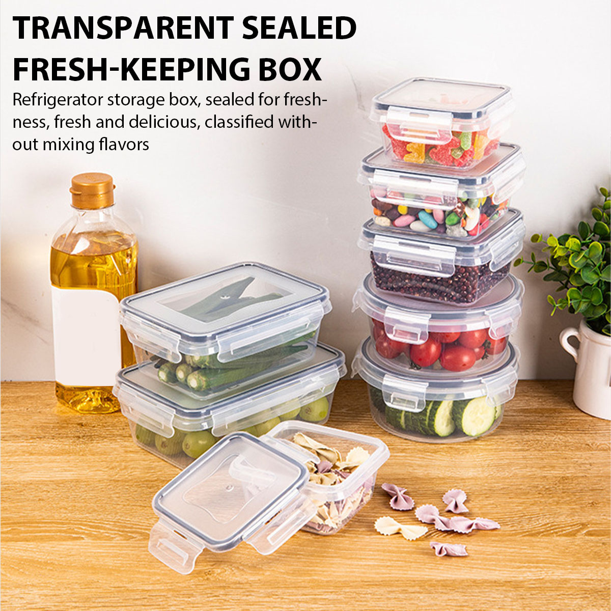 24 stks/set Voedsel Opbergdoos - Food Storage Containers Set recensie en prijs