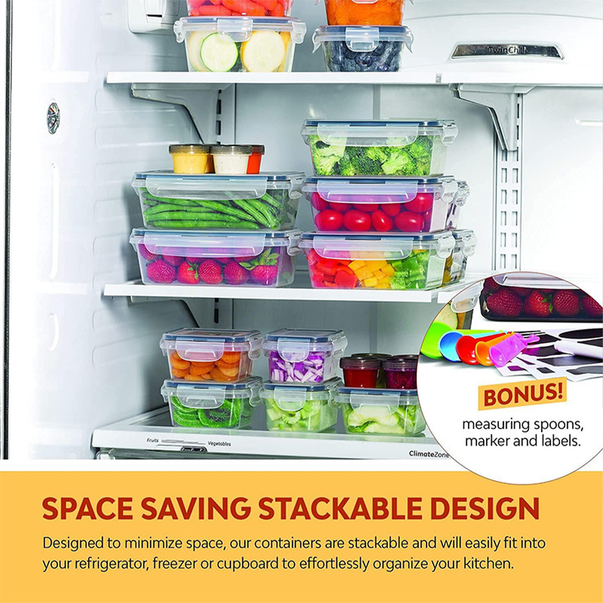 24 stks/set Voedsel Opbergdoos - Food Storage Containers Set recensie en prijs