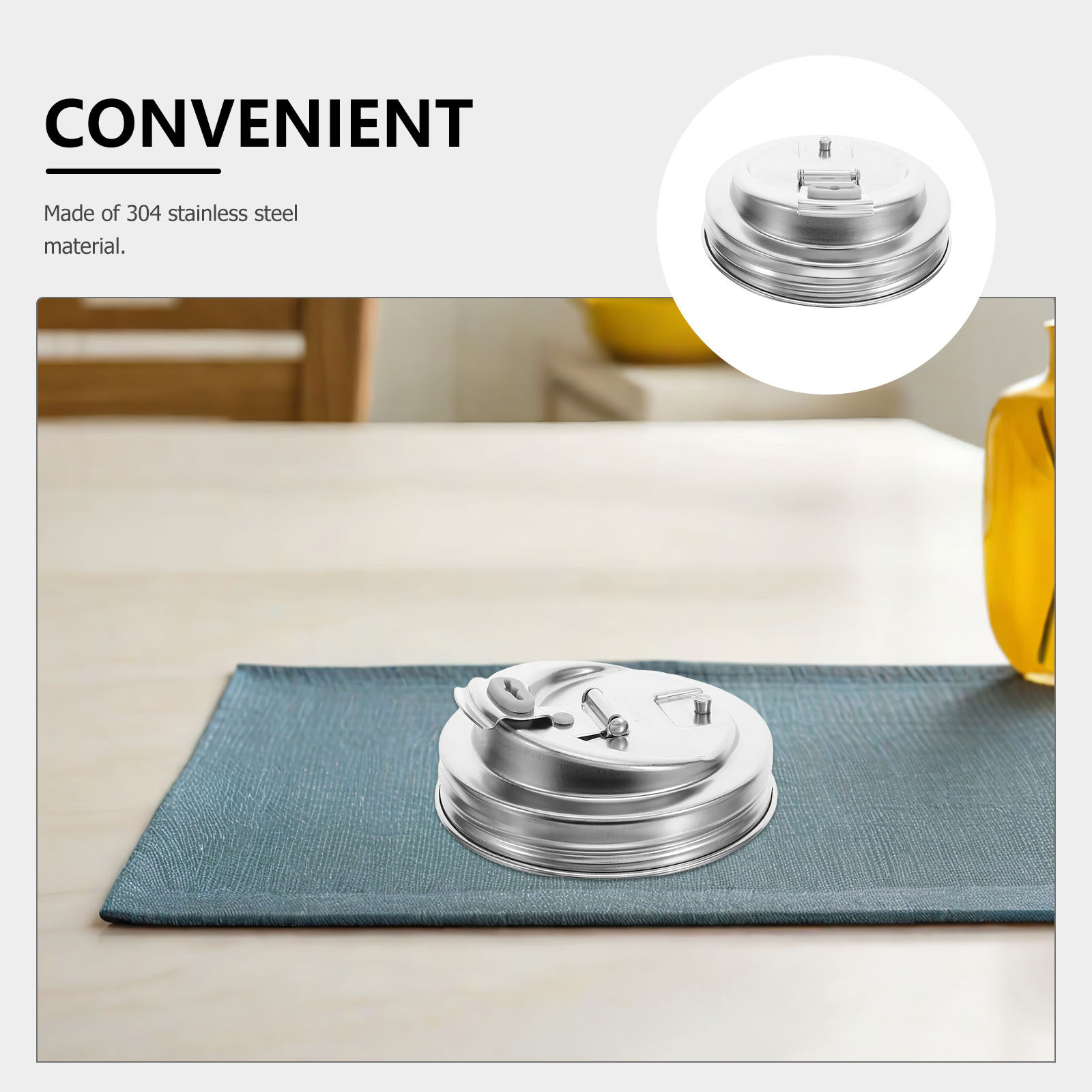 Roestvrijstalen brede mond Mas - Mason Jar Wide Mouth recensie en prijs