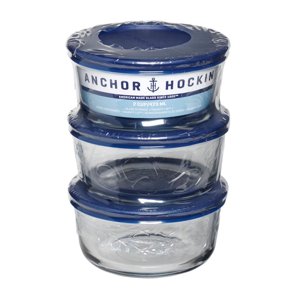 Anchor Hocking glazen voedselb - Food Storage Glass Set recensie en prijs