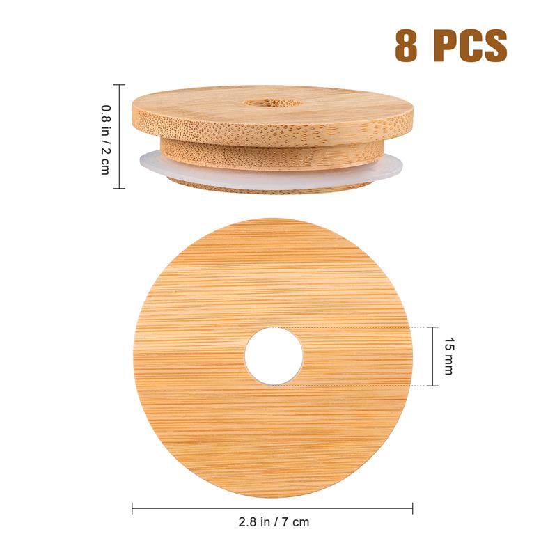 Mason Pot Deksels Stro Deksel  - Mason Jar Wide Mouth recensie en prijs