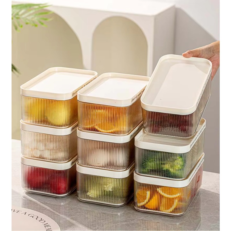 Stapelbare plastic rechthoekig - Storage Food Tray recensie en prijs