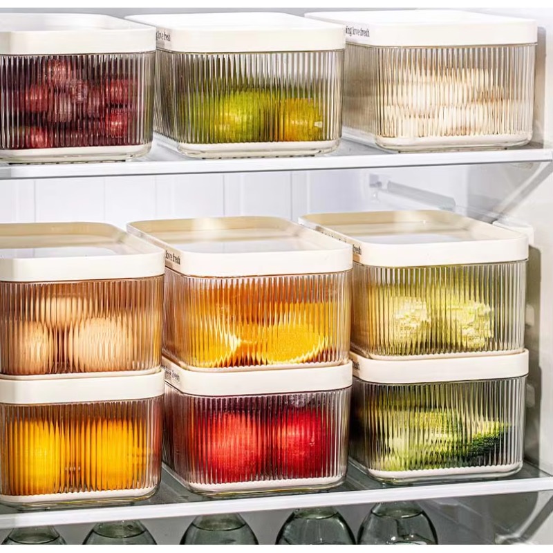 Stapelbare plastic rechthoekig - Storage Food Tray recensie en prijs