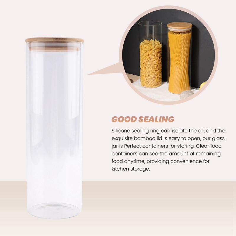 Glazen voorraadcontainers, set - Food Storage Glass Set recensie en prijs