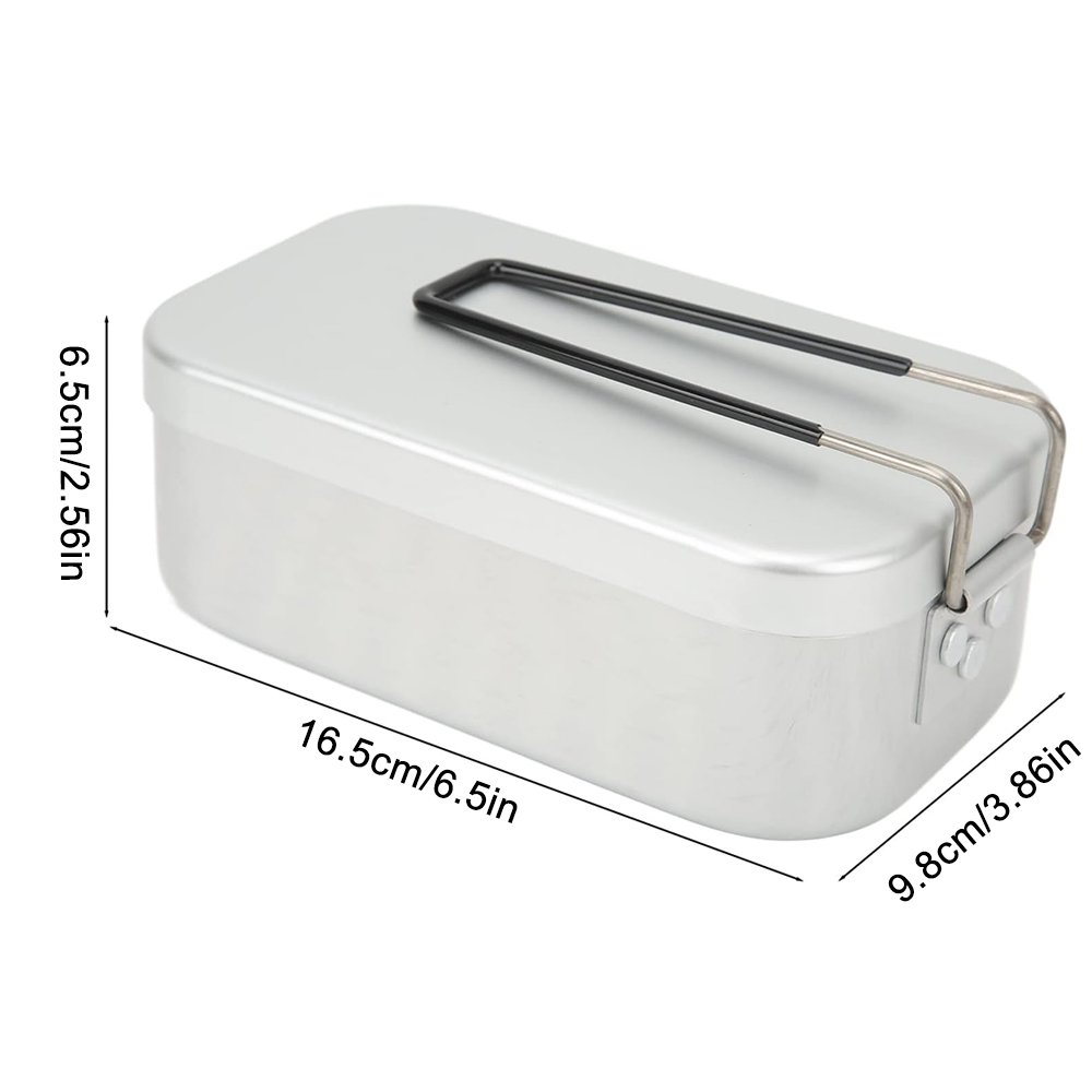 800ML Aluminium Lunchboxen Out - Food Storage Camping recensie en prijs