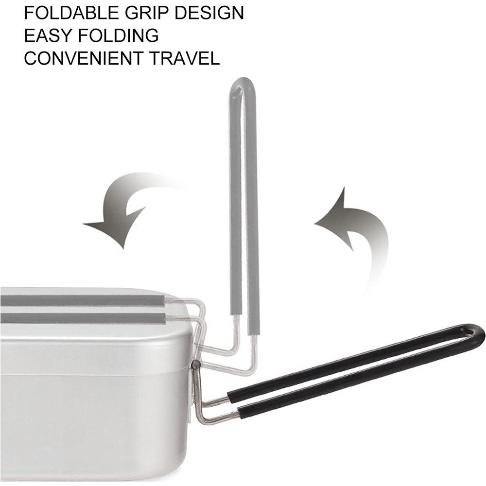 800ML Aluminium Lunchboxen Out - Food Storage Camping recensie en prijs